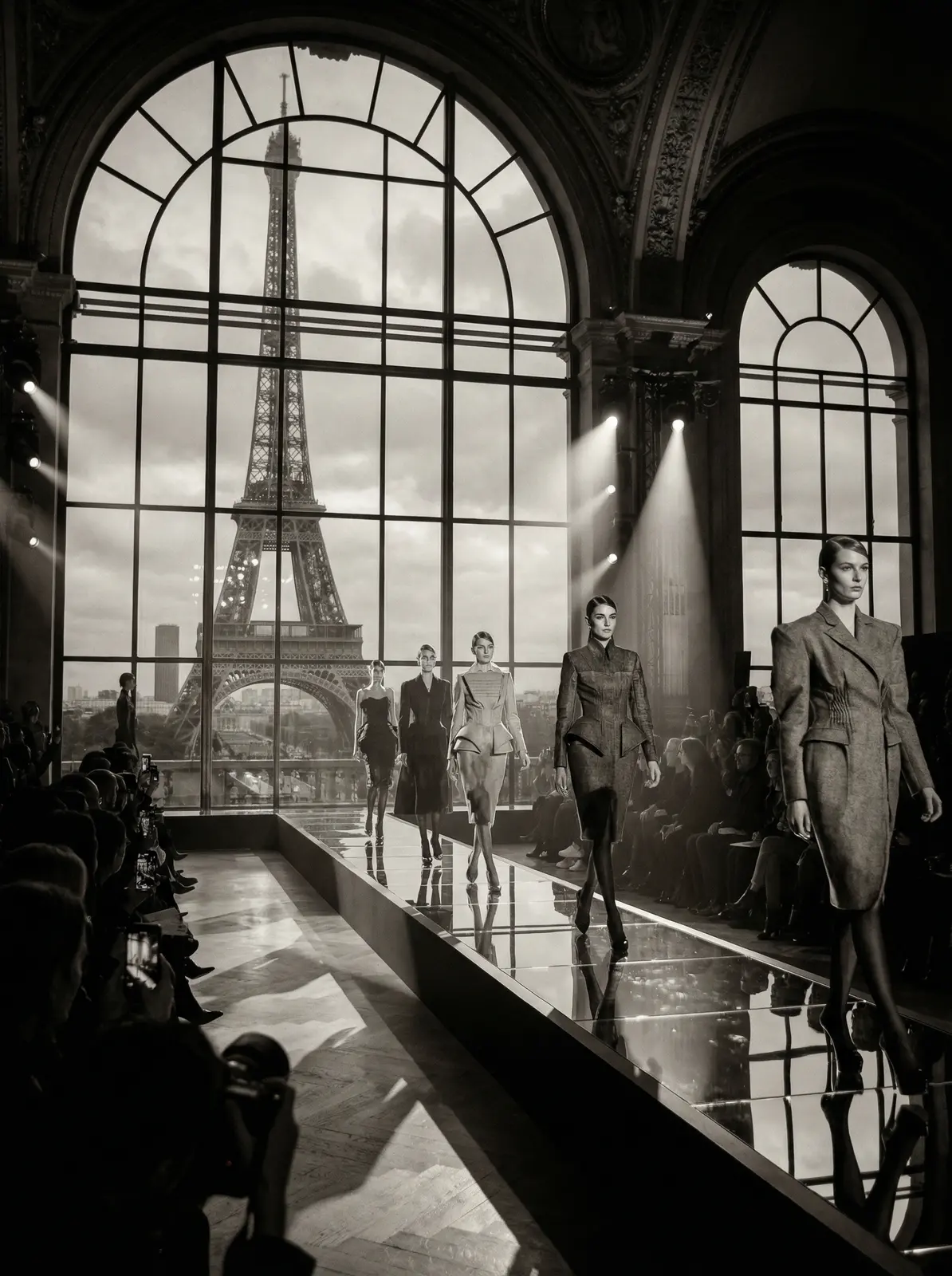 雅虎体育平台 巴黎时装周秀场短视频